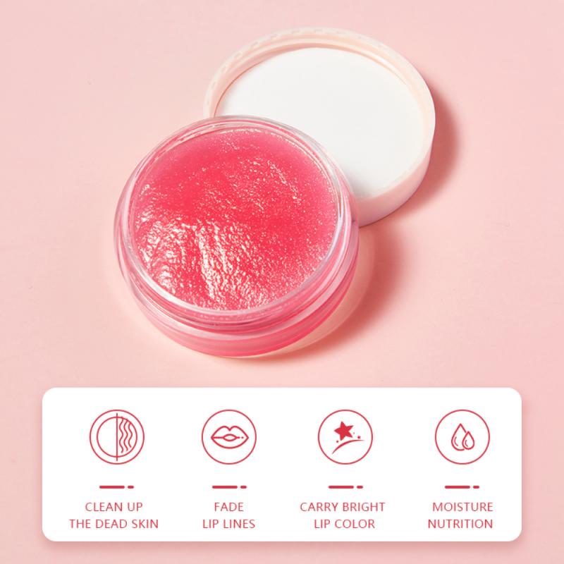 Lip Scrub Mask Lip Plumper Moisture Lip Balm Exfoliating Anti-Ageing